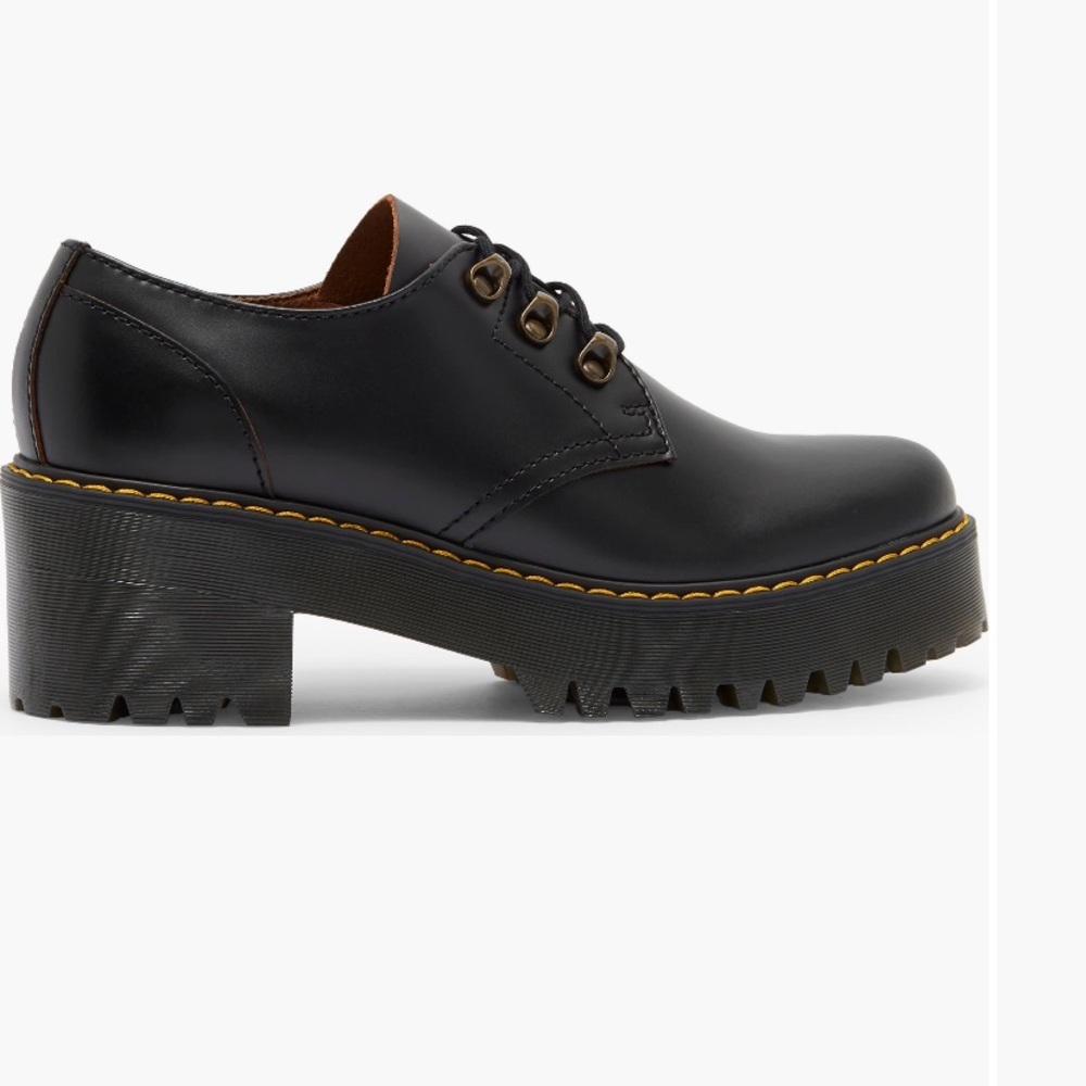 Dr. Martens Black Platform Shoes